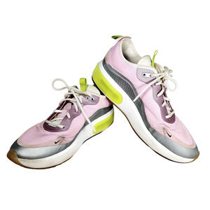 Nike Air Max DIA Low Womens Size 9 Running Shoes Pink Foam Volt (CI9910-600)